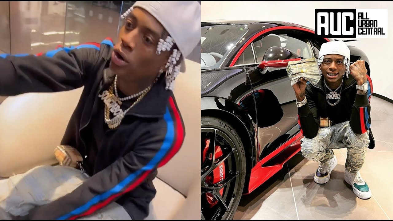 Soulja Boy Buys A Bugatti Couch To Match His New 2022 Chiron