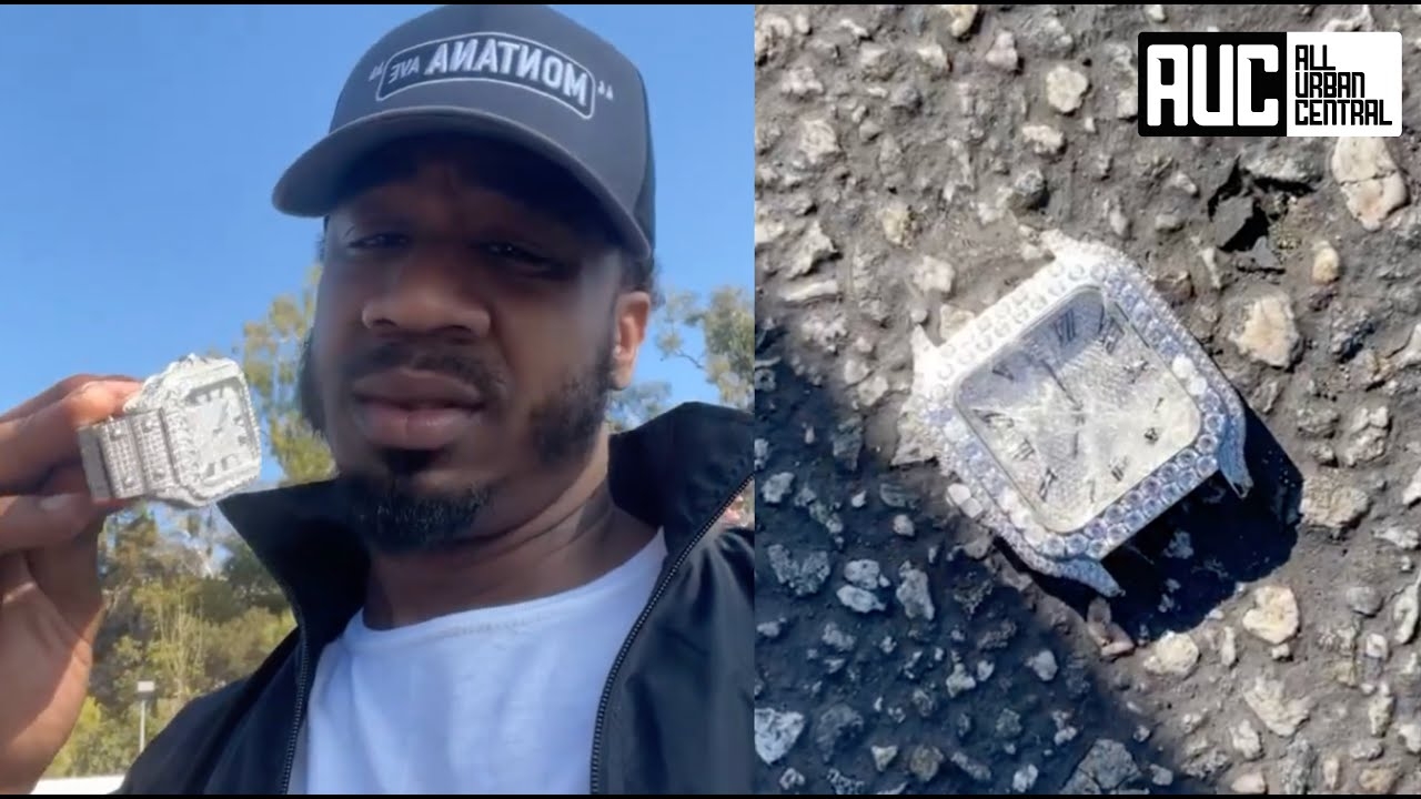 Benny The Butcher Catches His Homie Wearing Fake Cartier Watch Pays Him $1K To Destroy It