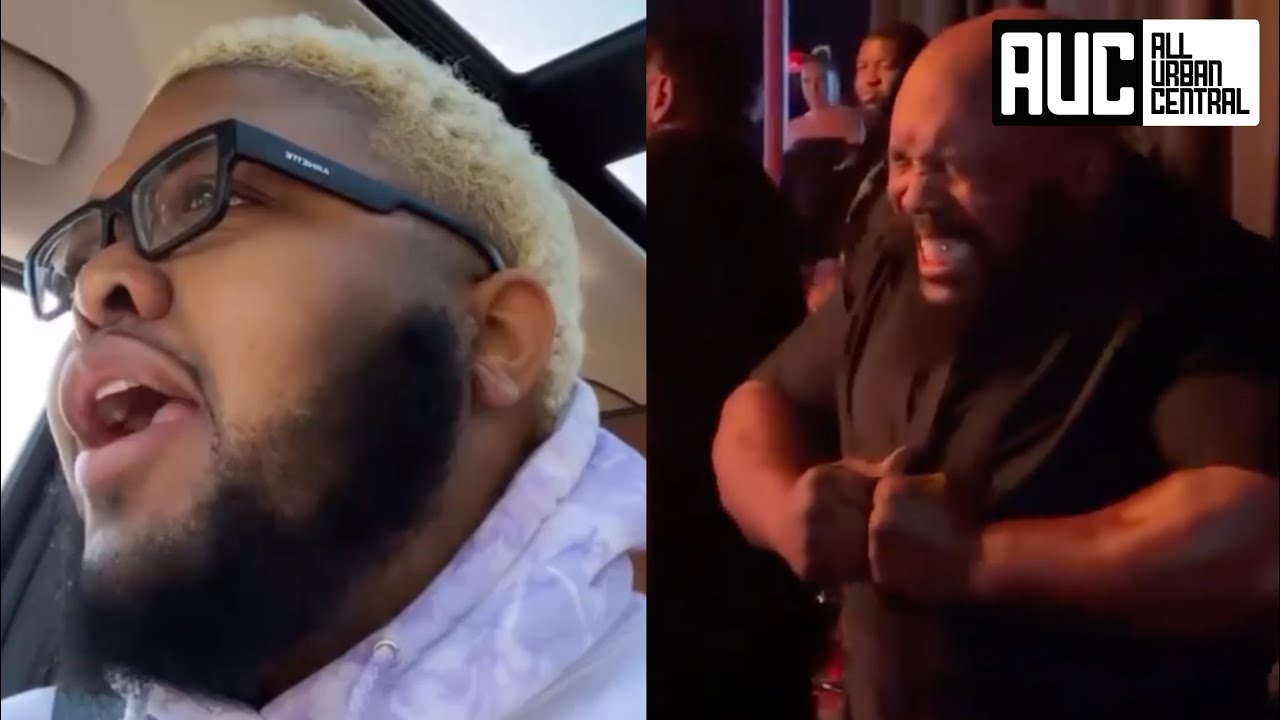 Druski Is Terrified Of Drake's Security Bodyguard After Seeing This