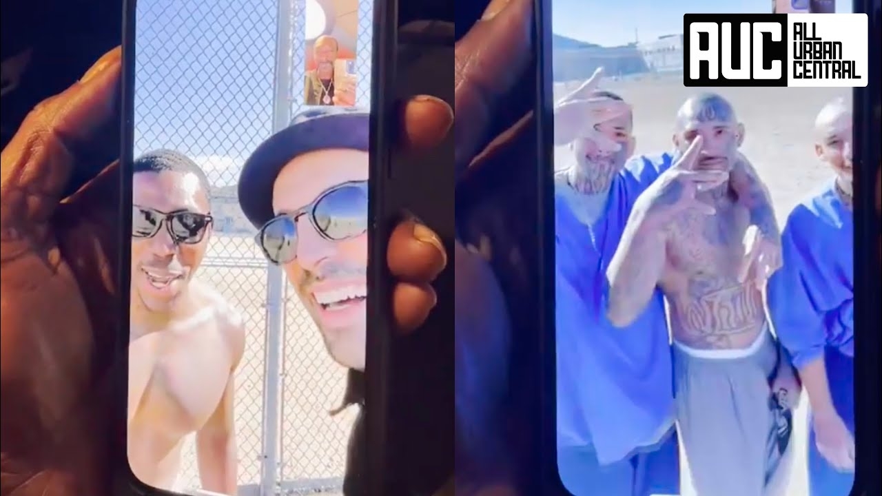 Snoop Dogg FaceTimes Inmates On The Yard At Penitentiary