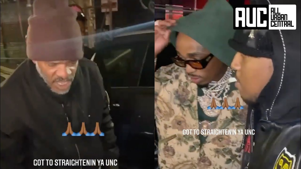 Migos Bless Homeless Man After Doing Pushups In The Rain