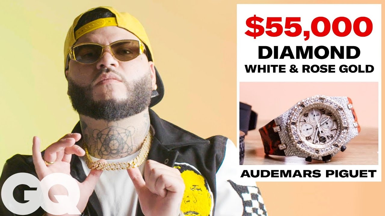 Farruko Shows Off His Insane Jewelry Collections | On the Rocks | GQ