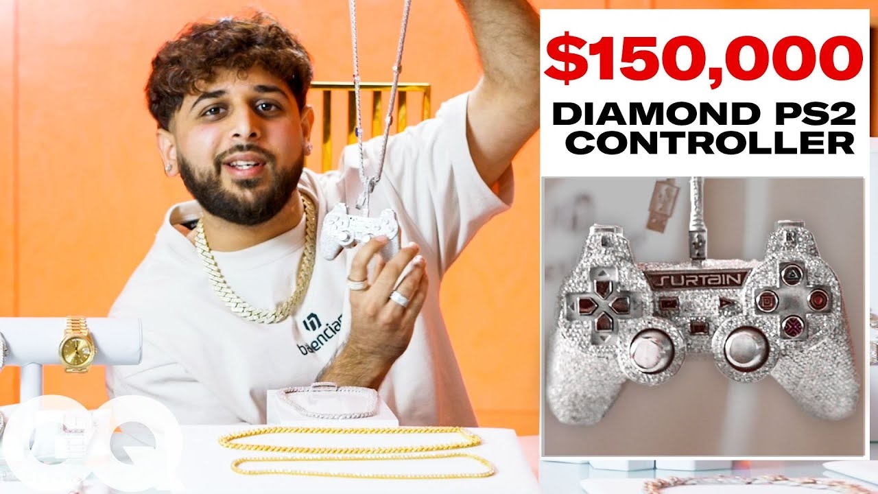 Celebrity Jeweler Leo Frost Shows Off His Insane Jewelry Collection | On the Rocks | GQ