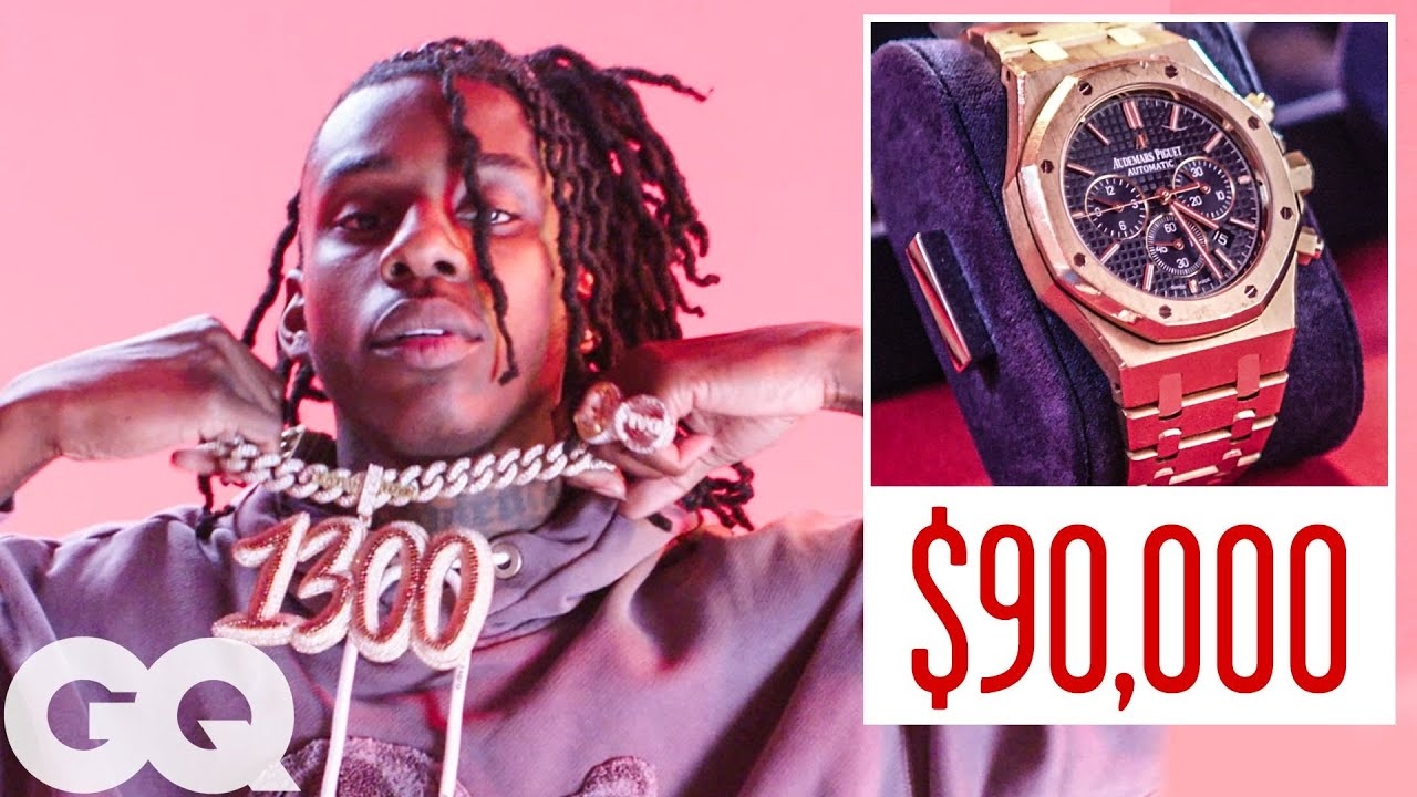 Polo G Shows Off His Insane Jewelry Collection | On the Rocks | GQ