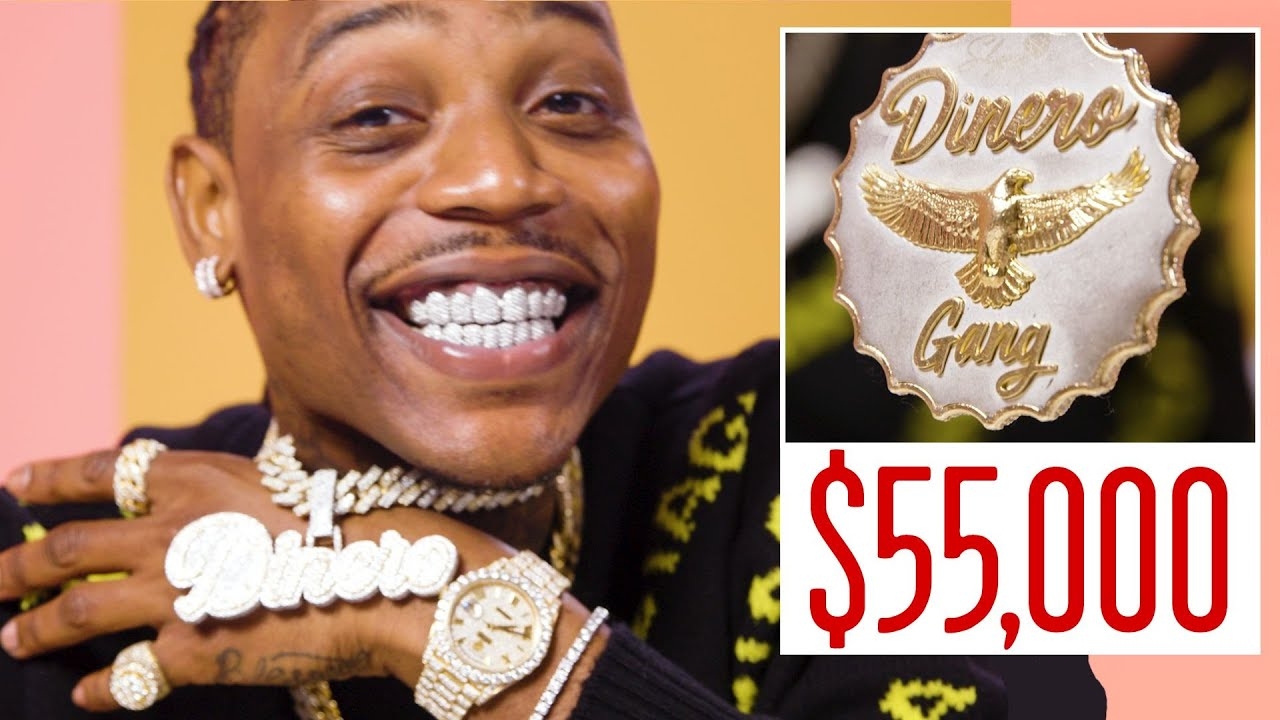 Flipp Dinero Shows Off His Insane Jewelry Collection | On the Rocks | GQ