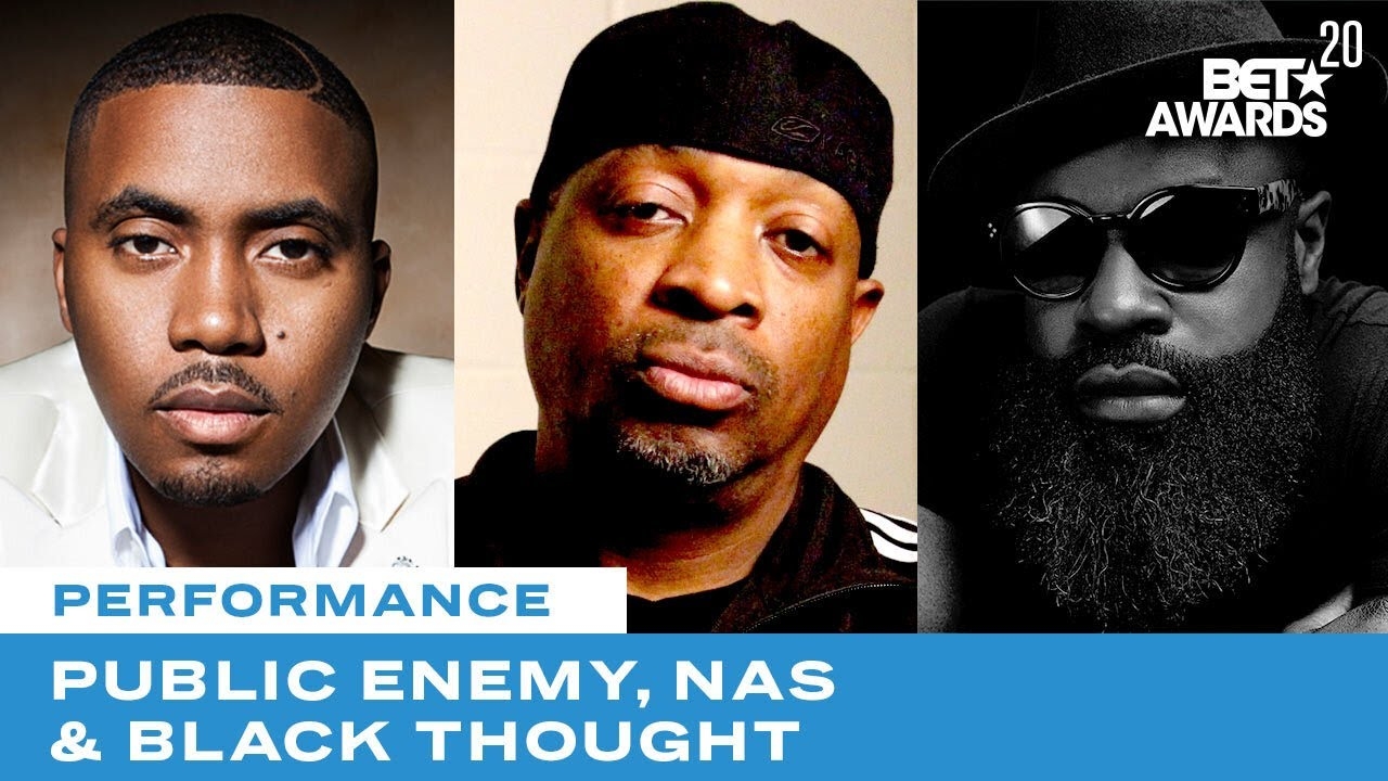 Public Enemy Is Joined By Nas, Black Thought & More For Rendition of Fight The Power | BET Awards 20