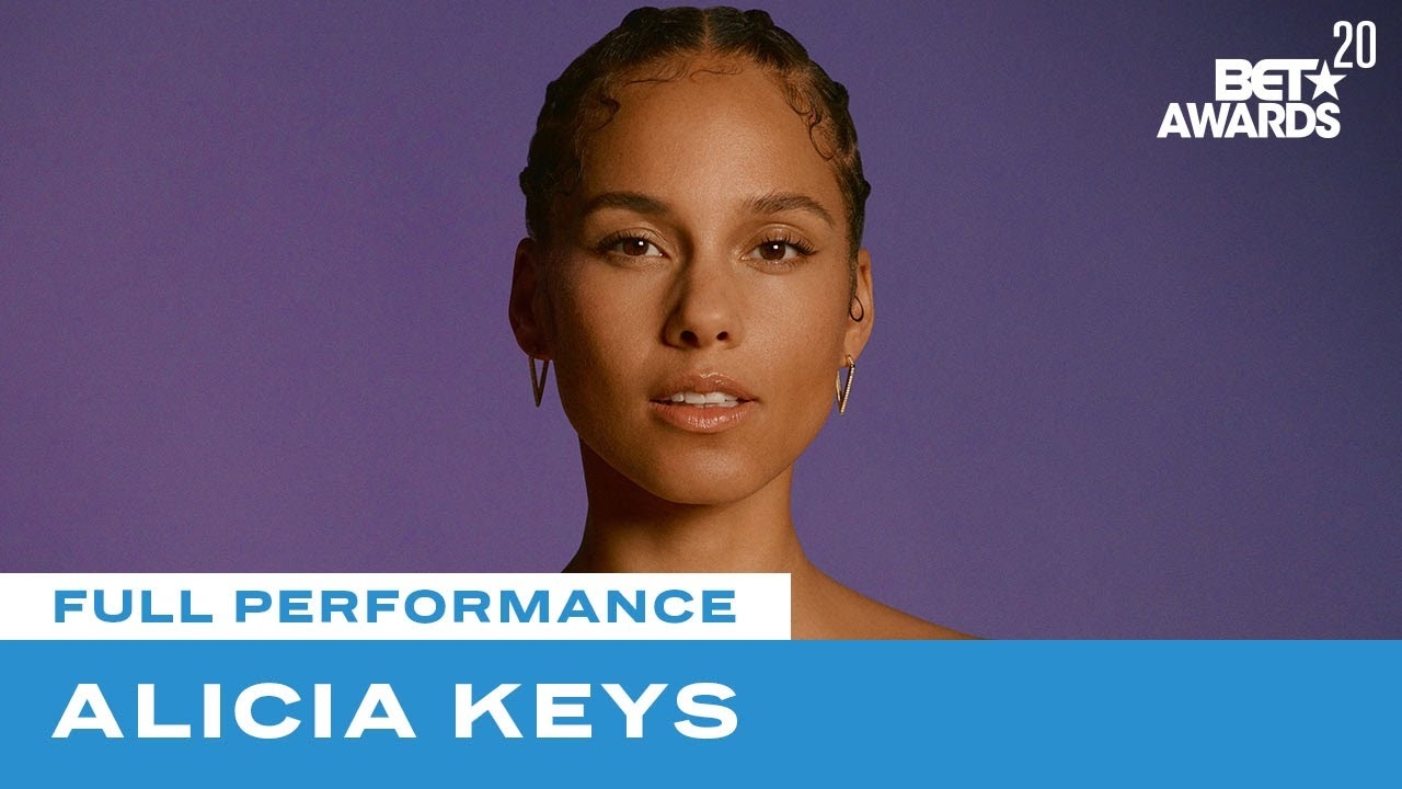 Alicia Keys In First Live Performance Of “Perfect Way To Die” | BET Awards 20