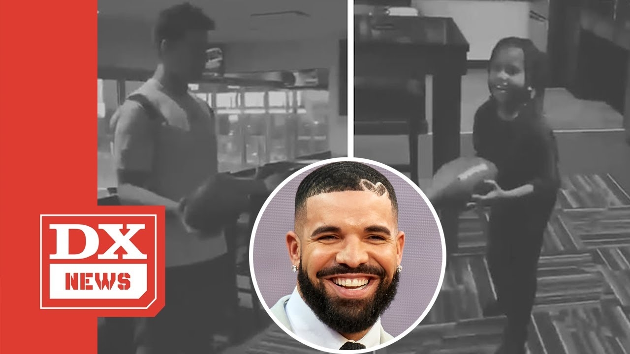 Kanye West Watches Son Play Catch w/ Tom Brady & Drake Shows Support