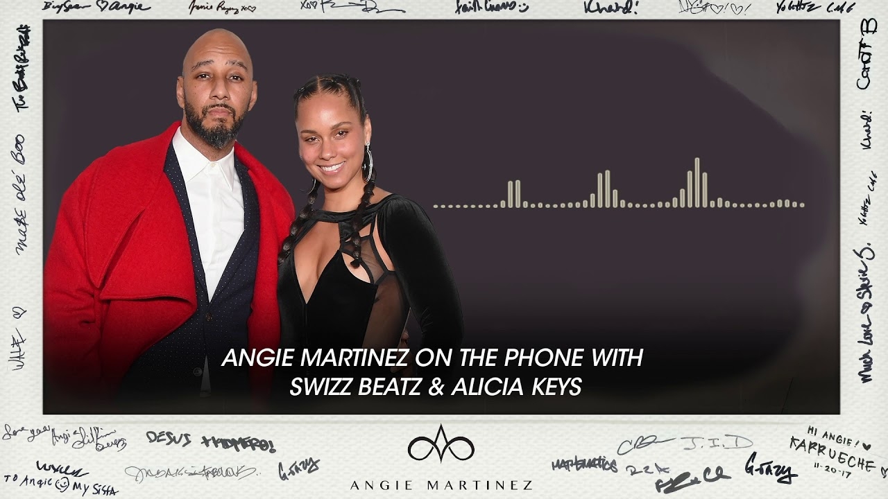 Swizz & Alicia Congratulate Angie Martinez On RHOF Nomination
