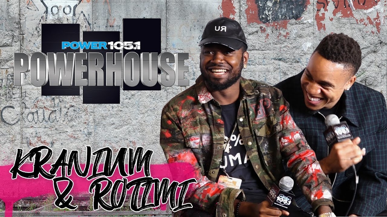 Kranium & Rotimi Backstage at Powerhouse 2017
