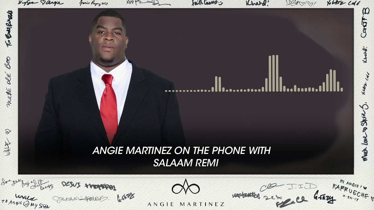Salaam Remi To Angie: "We're Having A Celebration!"