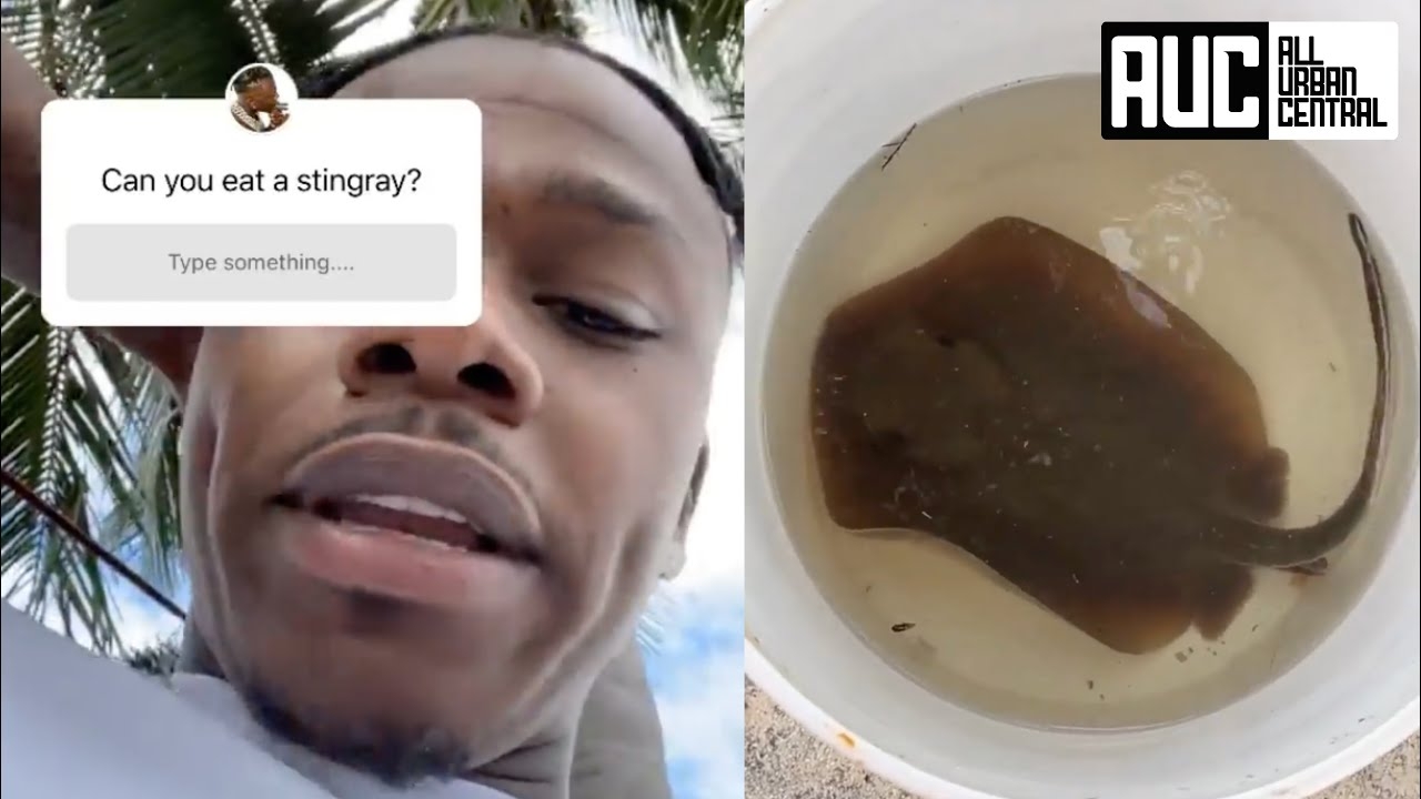 DaBaby Catches A Stingray Decides To Clean And Cook It