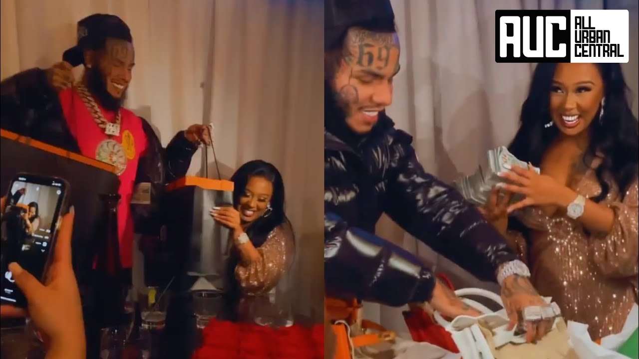 6ix9ine Spends $1M On Gifts For His Girlfriends Birthday 4 Birkins And A Rolls Royce