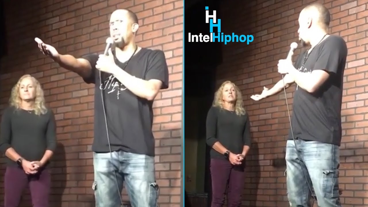 Woman storms on stage and tries to stop Affion Crocket’s show After feeling insulted