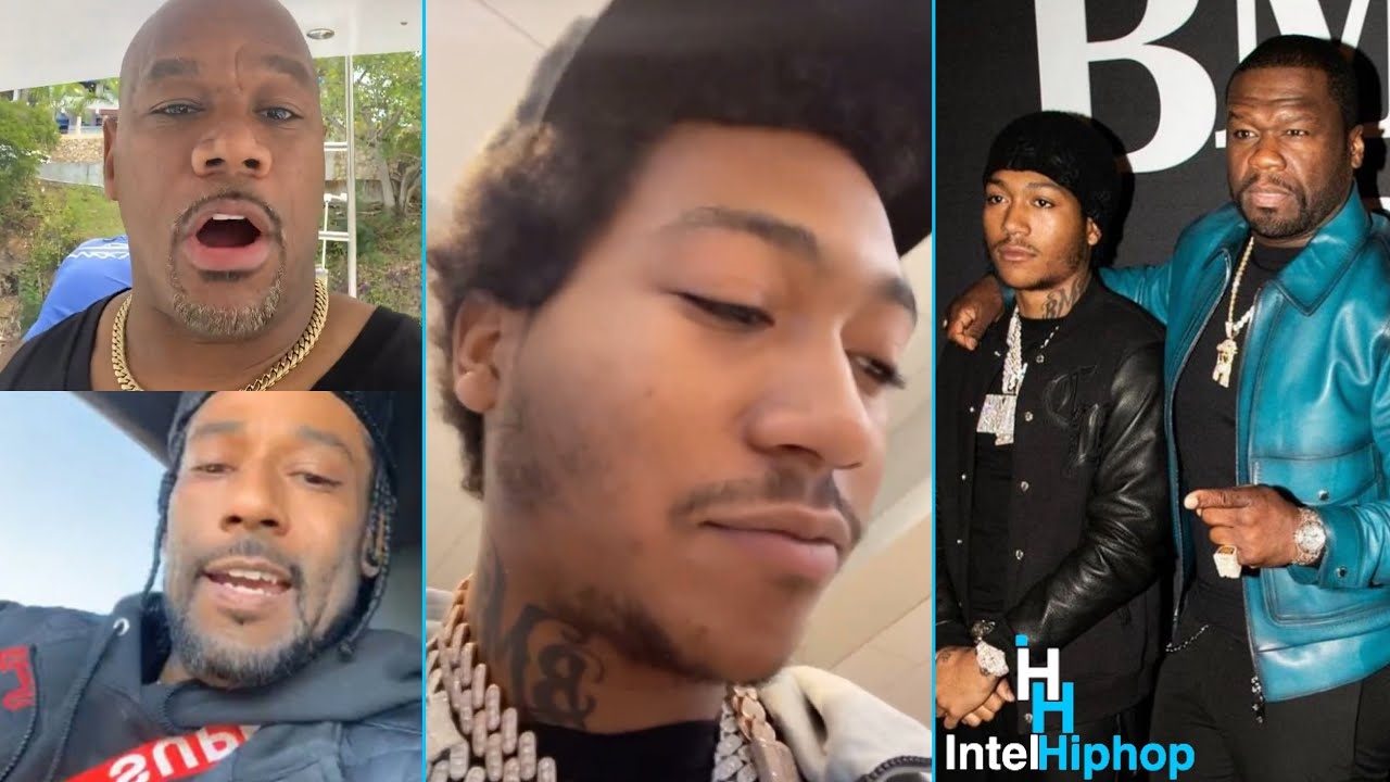 Lil Meech Calls Wack 100 a hater for backing Bleu Davinci after dissing 50cent over BMF series