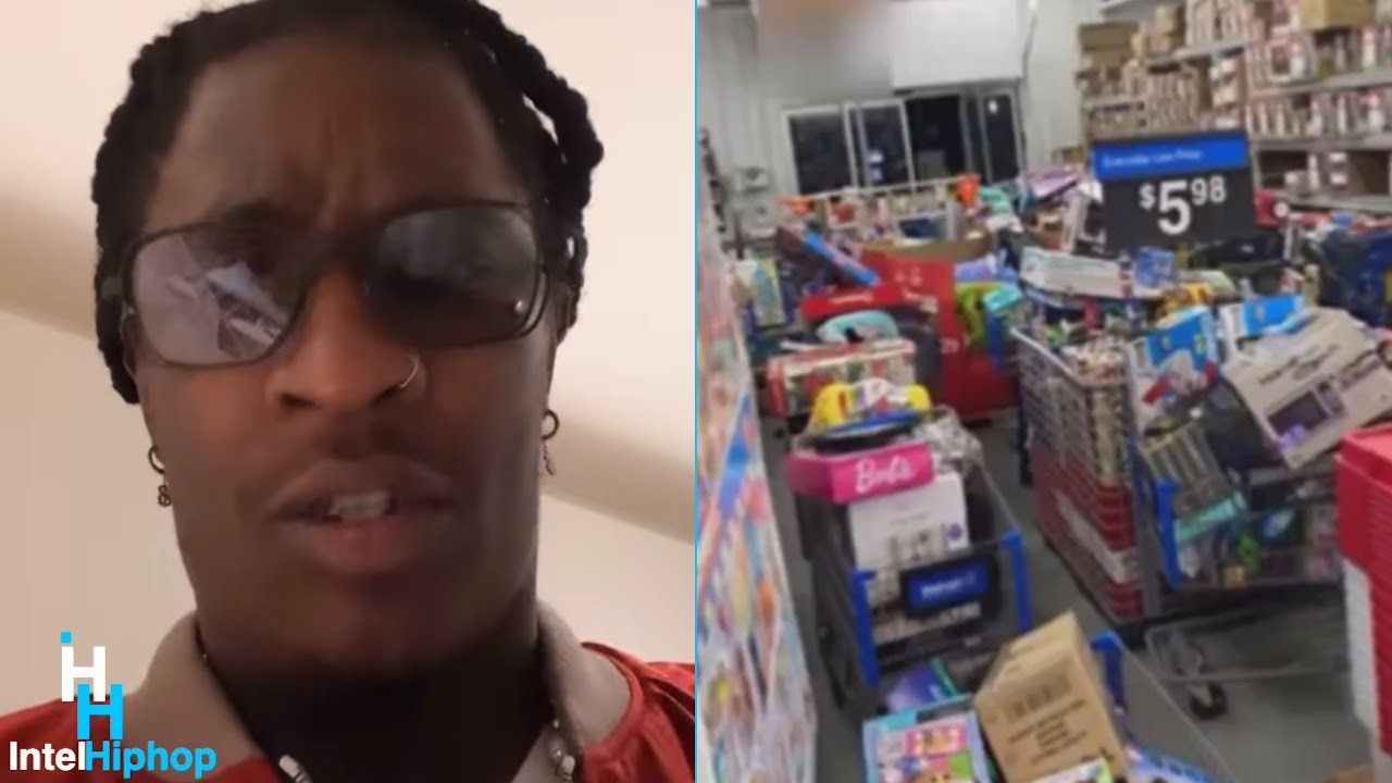 Young Thug denies rumors of promising to pay for everyone items at Walmart!