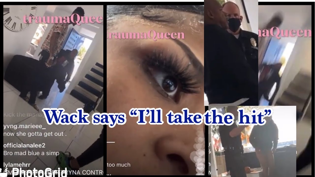 Wack100 runs up on Chrisean when she doesn’t leave Blueface’s house