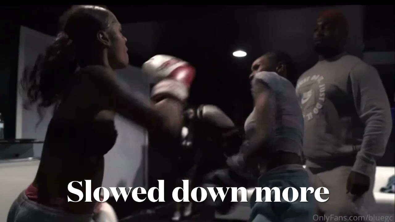 Naj and Cartea boxing match - IN SLOW MO | BLUEGC2021