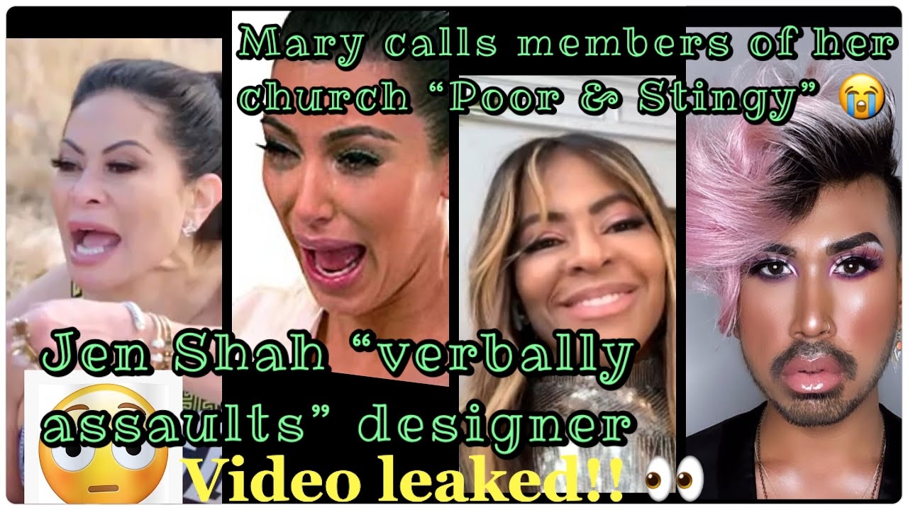 Jen Shah staff LEAKS HORRIFIC AUDIO ABUSE | Mary Cosby Calling Church Congregation Poor | RHOSLC