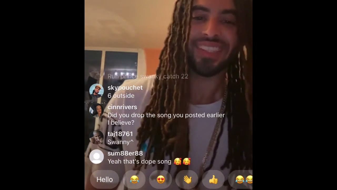 ALIZA’s Ex goes live, AJ & Trapkilla in comments