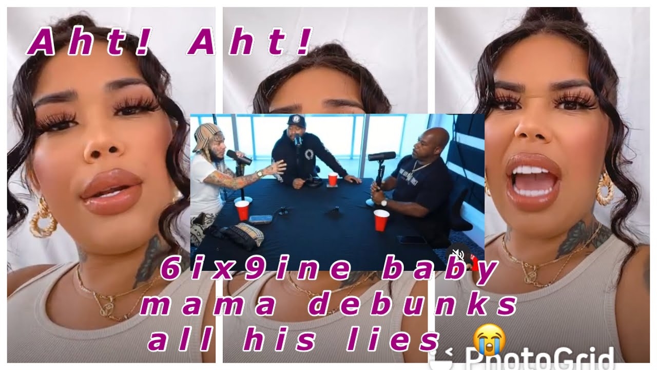 6ix9ine BM Sara Molina back on live dragging him