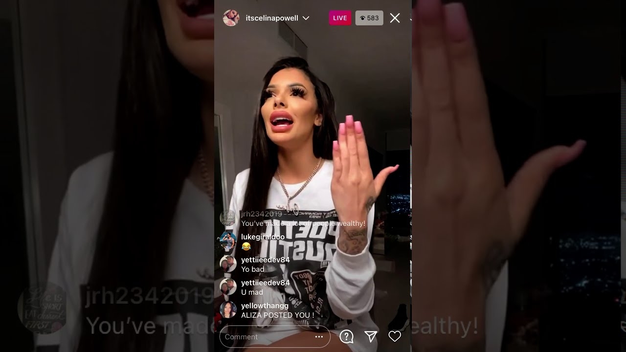 CelinaPowell fake a$s goes off on Aliza | Thotsnextdoor