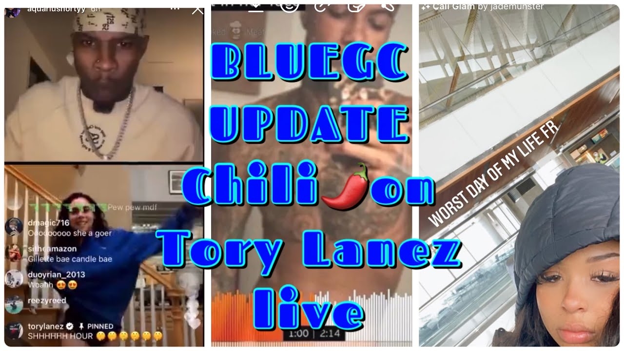 BLUEFACE CHRISEAN & Nene’s friendship | AQUARIUSHORTY/CHILI dances during ToryLanez “SHH HOUR live