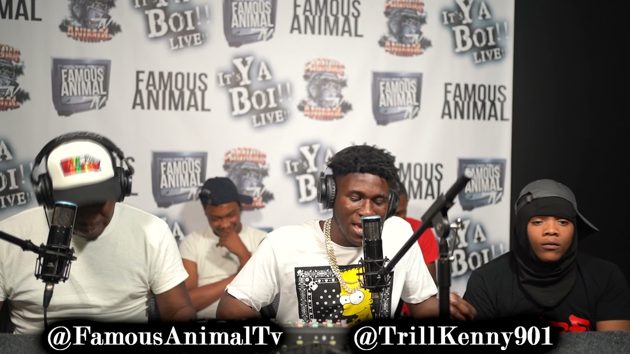 South Memphis rapper "Trill Kenny" spits hot freestyle | Hillview Apartments | seeing Young Dolph