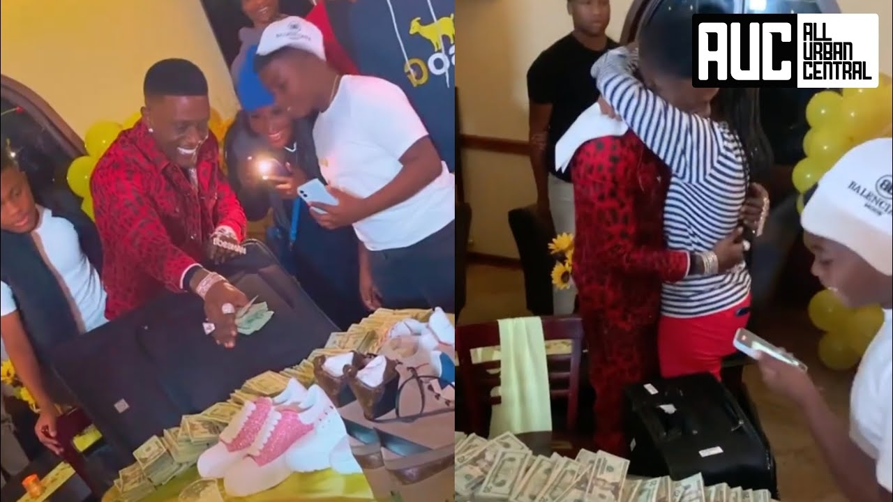 Boosie Daughter Breaks Down After Giving Her $100K Cash For Her 20th Birthday