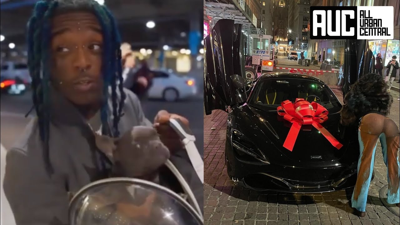 Lil Uzi Vert Surprises JT With A 2022 McLaren Worth $500k For Birthday