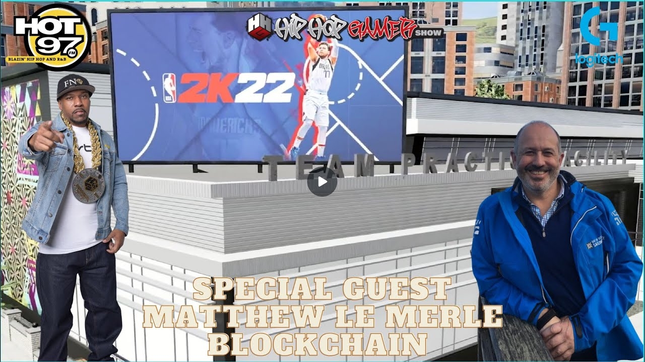 Invest In Crypto Seriously Matthew Le Merle Speaks With HipHopGamer | NBA 2K22 Blacktop