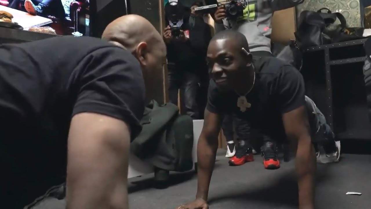 Bobby Shmurda Still Got Jail Strength Smokes Gillie & Wallo In Push Up Contest