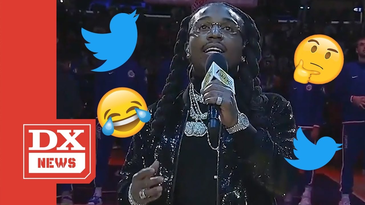 Jacquees Star Spangled Banner Rendition At Lakers Game Sparks Hilarious Twitter Reactions