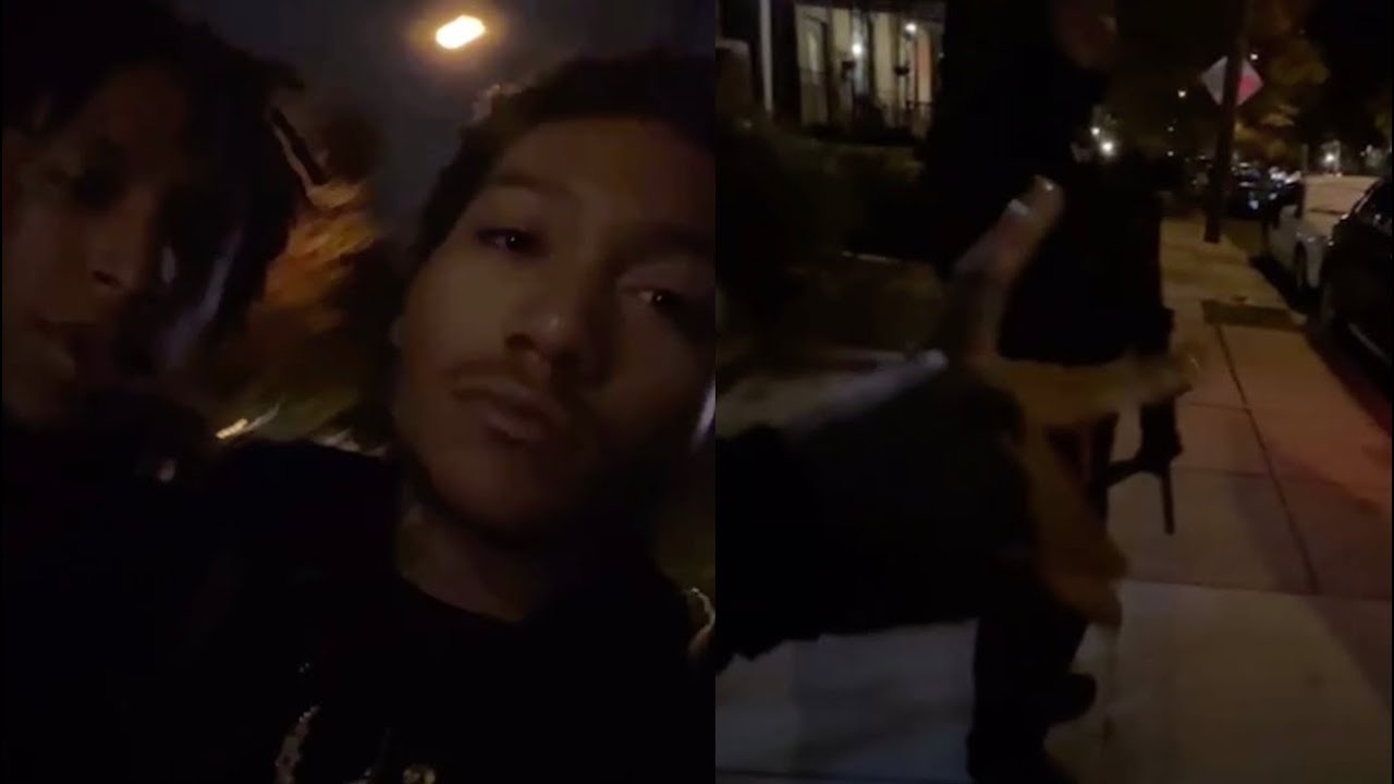Don't Play With Him EVER BMF Lil Meech Pulls Up To Philly Trenches With Armed Security