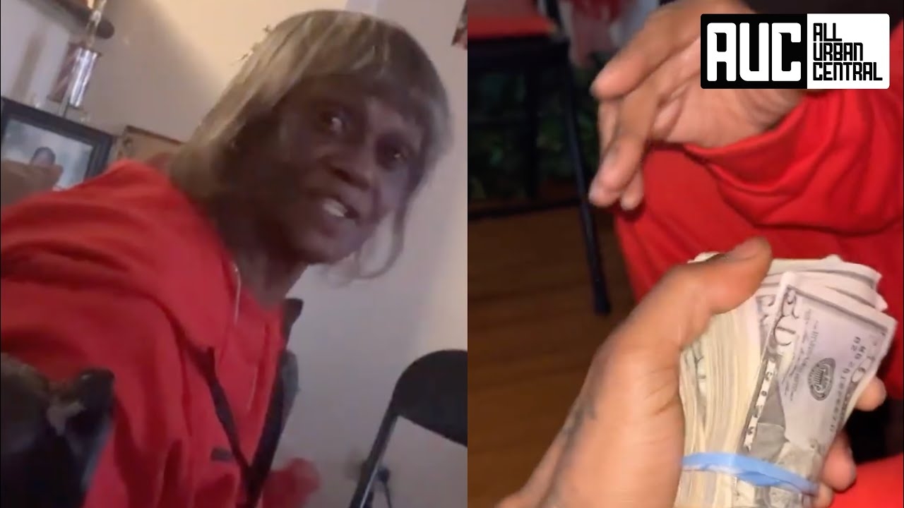 Famous Dex Blesses His Granny With Tons Of Cash For Protecting him In Chicago