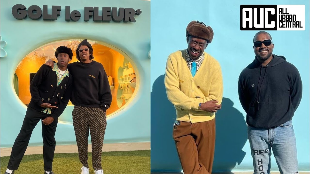 Jay Z And Kanye Pull Up On Tyler The Creator Take Tour Of His New Golf Store