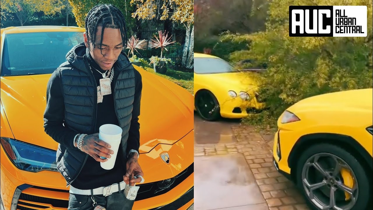 Soulja Boy Pissed After Tree Falls On His New Bentley