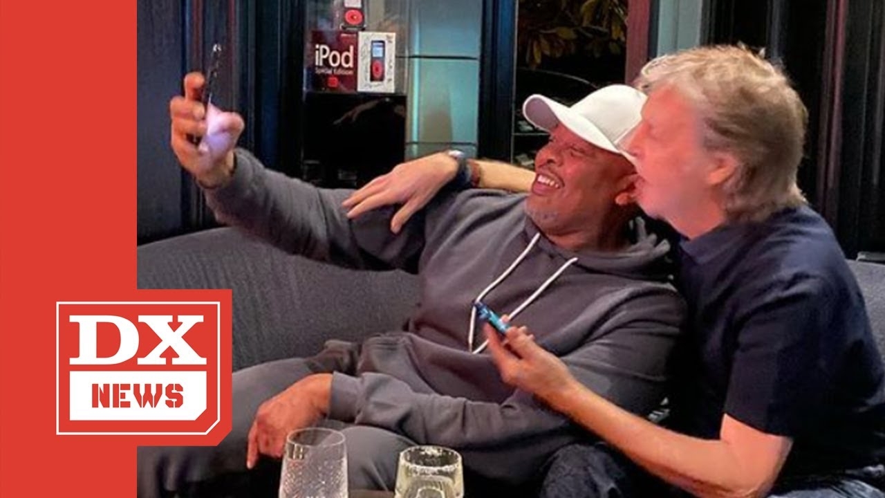 Dr.Dre Hangs Out With Paul McCartney As He Works On New Album