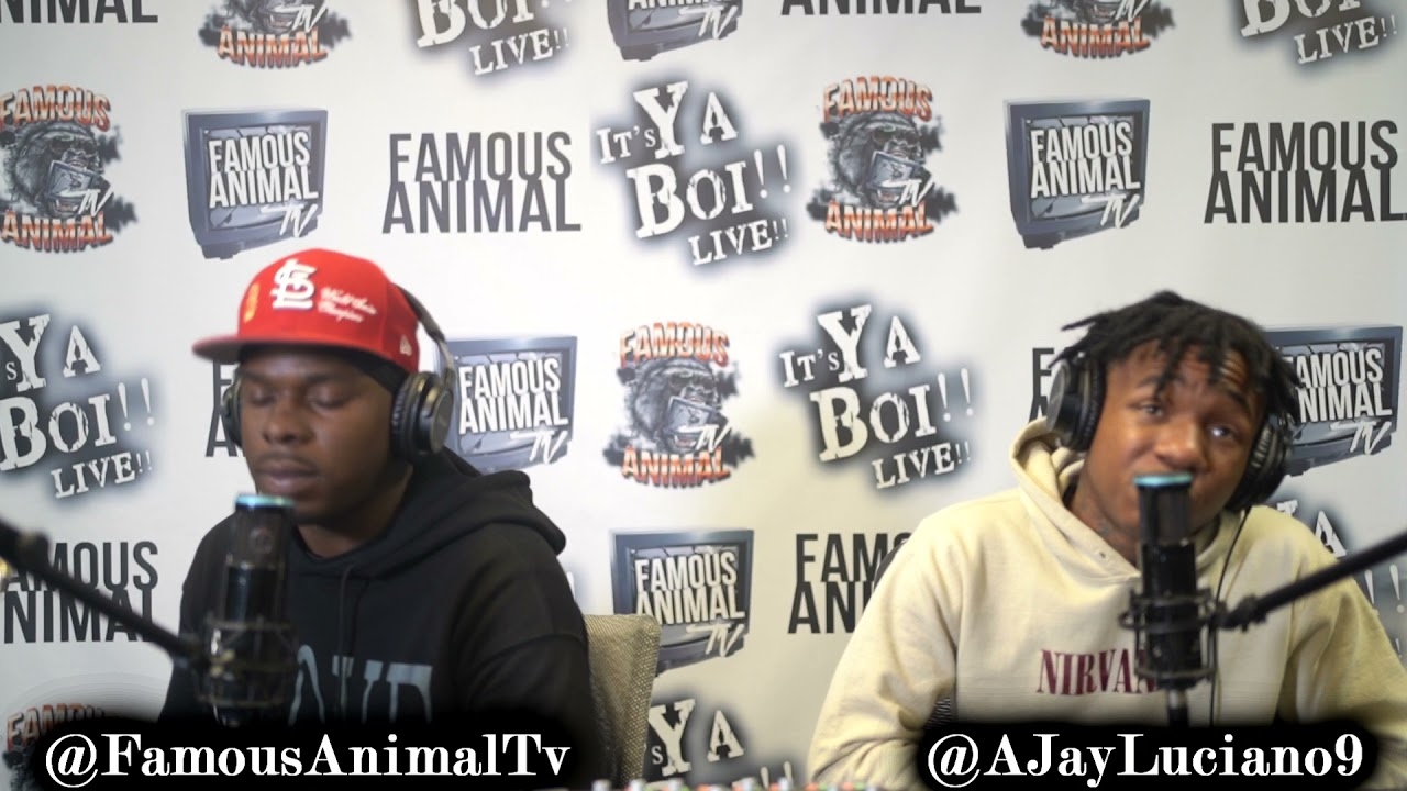 West Memphis Rapper AJay Luciano Stops through Memphis Previews Some of His Latest Music
