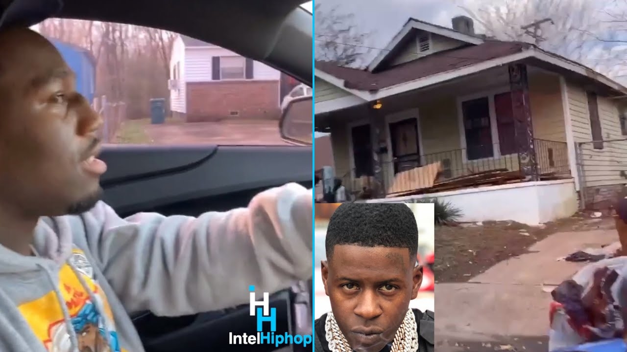 Young Dolph affiliate’s pull up to Blac Youngsta Grandmother’s house to see how she’s living