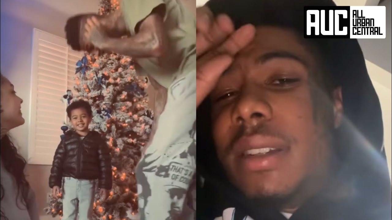Blueface BM Surprises Him With Pregnancy Test