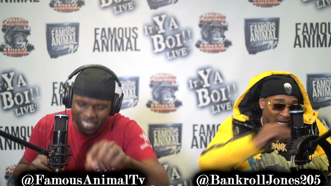Birmingham Rapper BankRoll Jones Stops Through Memphis Drops Hot Freestyle With Famous Animal Tv