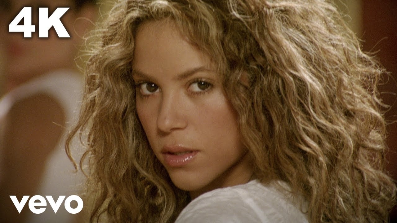 Shakira - Hips Don't Lie (Official 4K Video) ft. Wyclef Jean