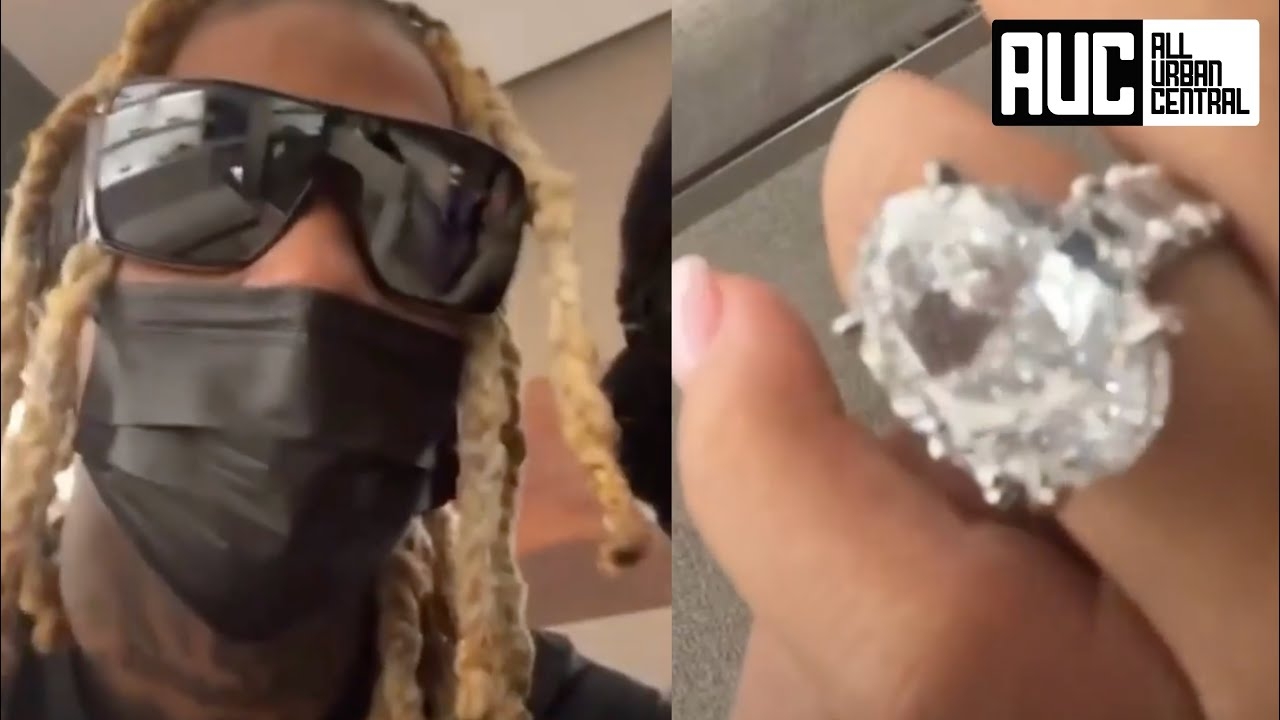 Lil Durk Shows Off $1M Engagement Ring He Gave India