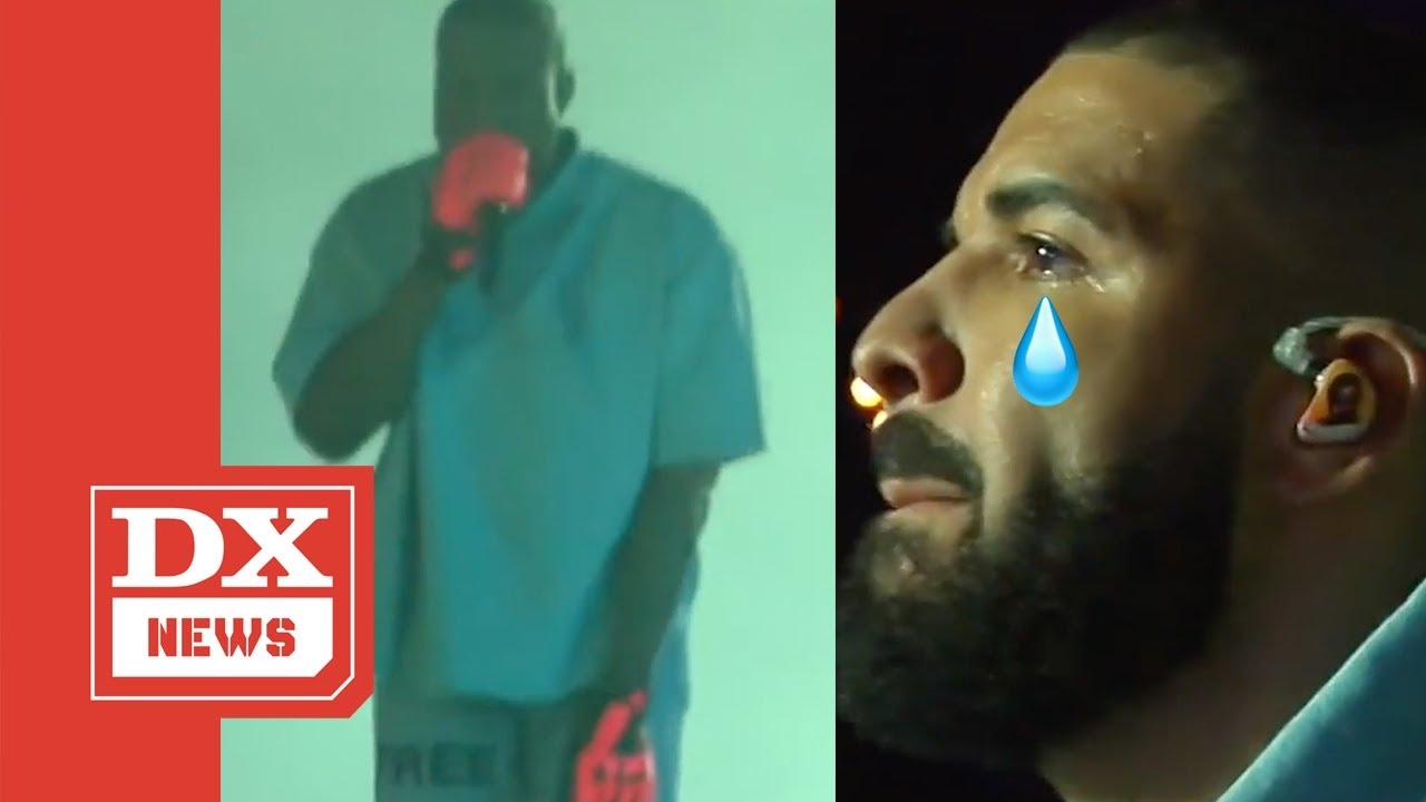 Drake Seen Tearing Up While Kanye West Performed “Runaway” At Free Larry Hoover Concert