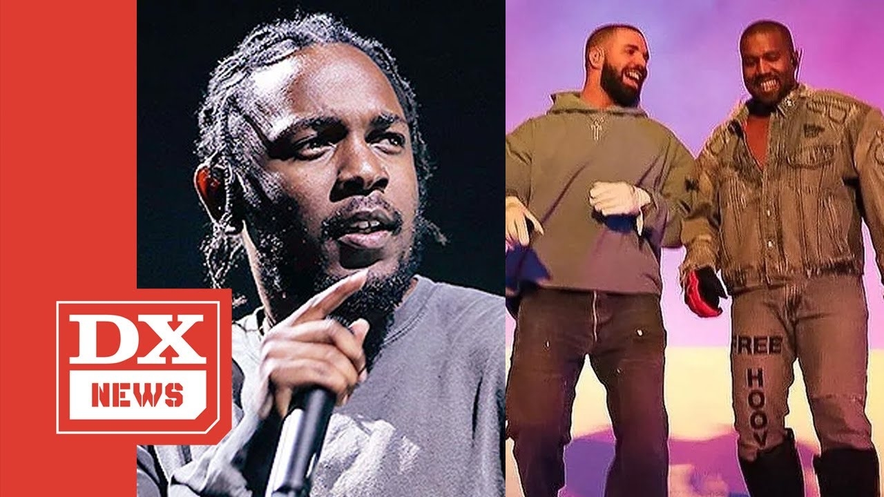 Kendrick Lamar Reacts To Drake & Kanye West’s “Friendship”