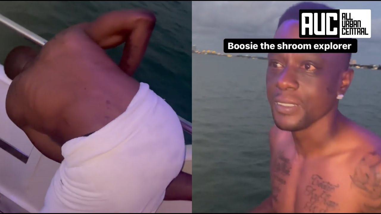 Boosie Off The Shrooms Trying To Communitcate With Dolphins In Miami