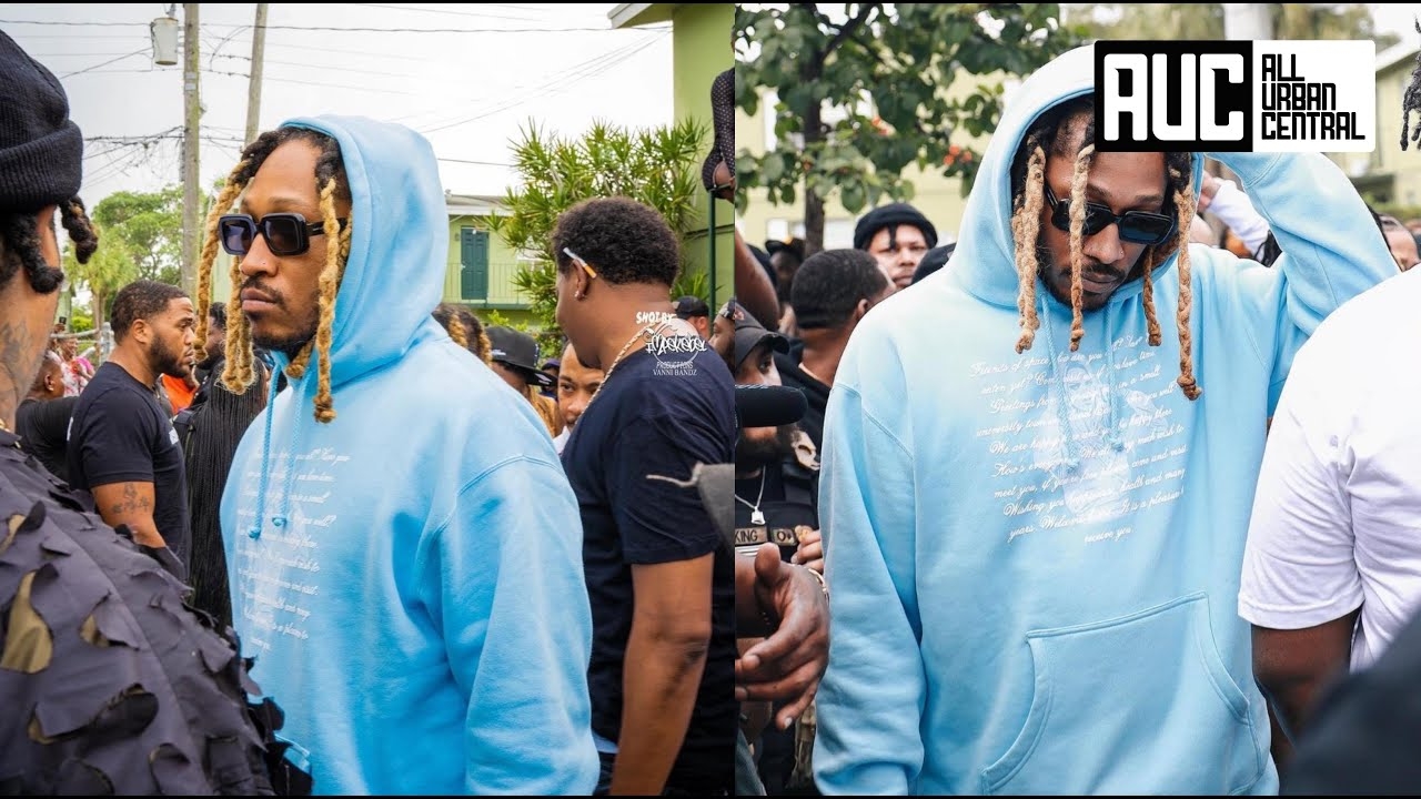 Future & HotBoii Pull Up To Lil Durk’s Video Shoot In Florida