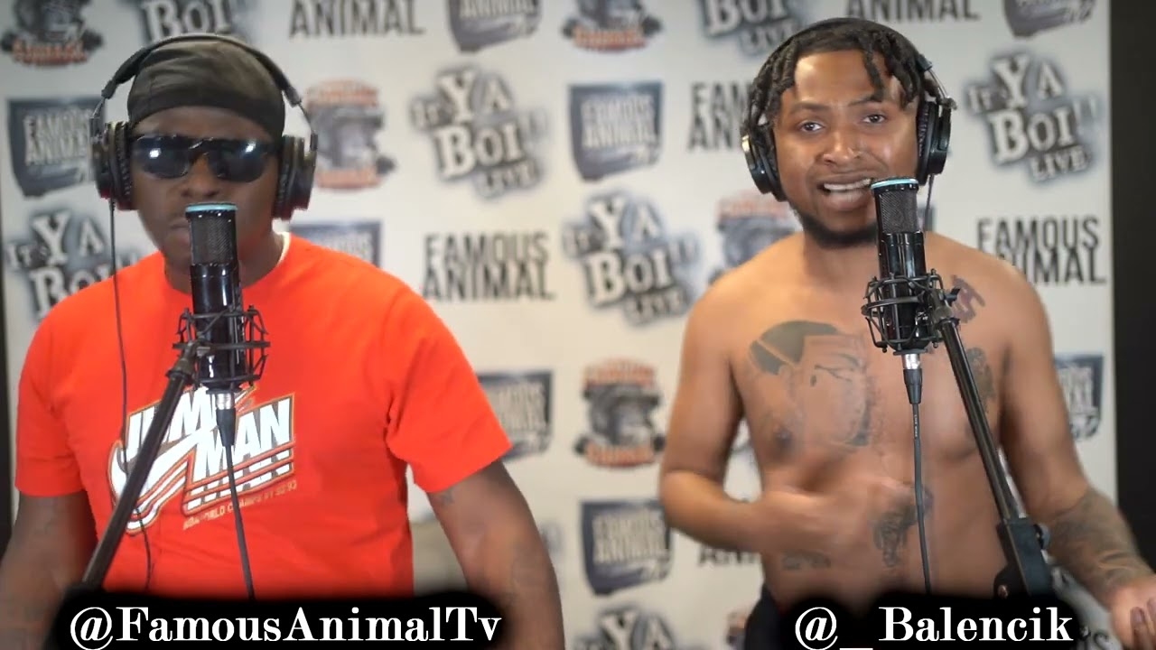 Memphis Rapper Balenci K Stops by Drops Hot Freestyle on Famous Animal Tv