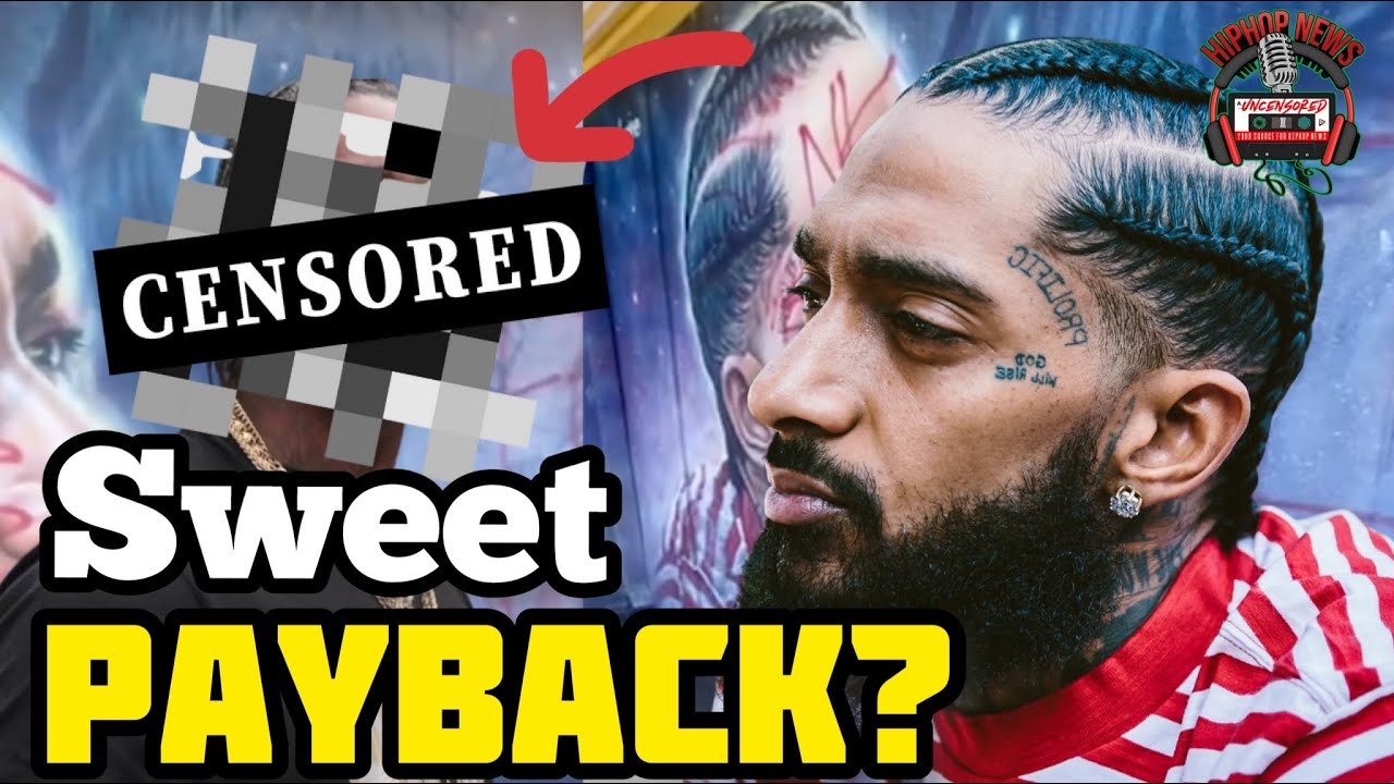 BREAKING: Karma Strikes￼ The Man That Destroyed￼ Nipsey Hussle's Mural?!